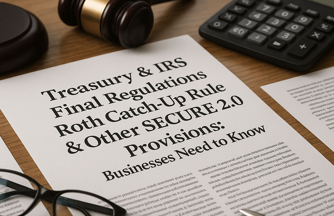 Treasury & IRS Final Regulations on Roth Catch-Up Rule & Other SECURE 2.0 Provisions: What Businesses Need to Know