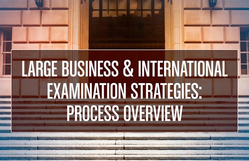 IRS Issues Interim Guidance to Streamline LB&I International Examination Process