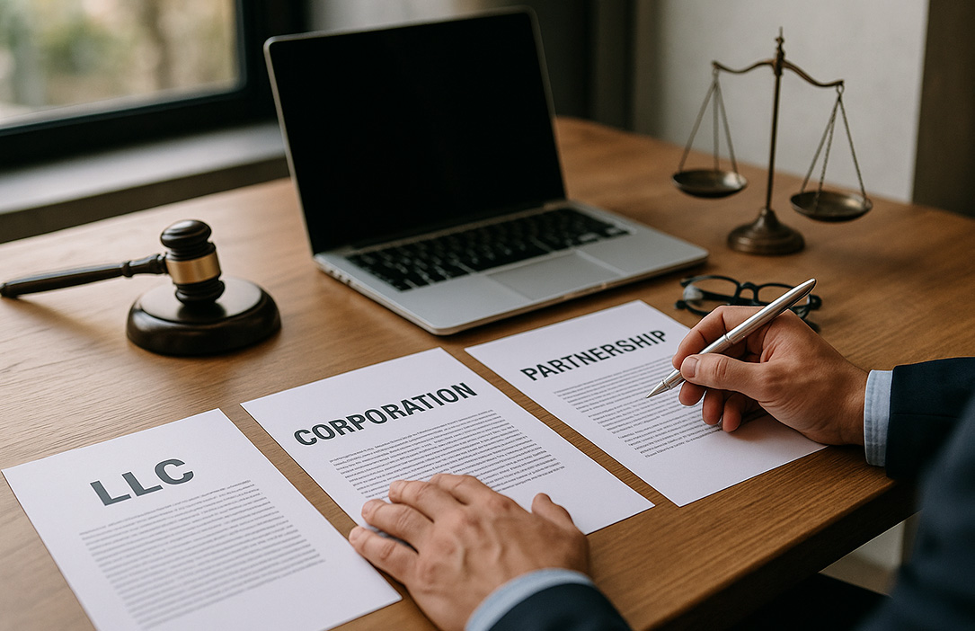 How to Choose the Best Legal Structure for Your U.S. Startup: LLC vs. Corporation vs. Partnership